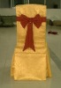 Wholesale marble damask chair cover with pleat
