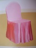Wholesale damask chair cover with pleat