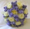 Wholesale green silk flower