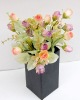 Wholesale wedding decoration craft silk flower heads