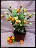Wholesale Artificial Flower of craft silk flower heads