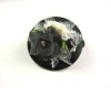 Wholesale New Ponytail Holder Silk Elastic Flower Black