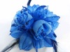 Wholesale feather silk flower FLW0031
