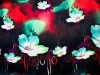 Wholesale printed flower silk