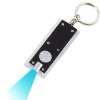 1LED mini keychain black flashlight