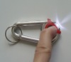 Multifunctional Durable Aluminium LED Carabiner Flashlight With keyring
