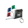 Wholesale mini new shape multi UV LED flashlight and torch light keychain with measuring tape