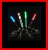Wholesale Supply acrylic LED Flashlight stick Keychain with customized logo for party