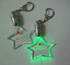 LED PP plastic projector keychain