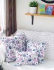 Wholesale pure linen printed decorative Cushion cover pillow shams