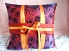 Wholesale flocking polyester cushion and pillow