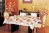Wholesale printed tablecloth with Lace border