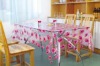 Wholesale transparent printed PVC tablecloth EN-71 standard