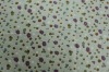 Wholesale hot poly cotton CVC covering yarns burnout woven fabric