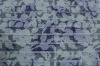 Wholesale Polyester Cotton CVC covering yarns printed burnout fabric for tablecloth