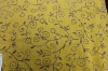Wholesale Polyester Cotton printed burnout fabric for tablecloth with covering yarn
