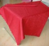 Wholesale beautiful polyester tablecloth