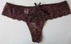 Wholesale lady sexy string with lace