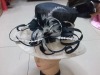 Wholesale party fashion feather lady's top church hat MH-0219