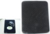 Wholesale Bamboo charcoal anti-radiation plane mouse mat black anti-fatigue for computer users