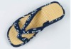 Wholesale Fashion lady slipper with bamboo mat