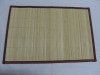 beaded table mats and bamboo mat