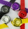 Wholesale Chrysanthemum fashional quartz silicone watch