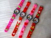 Wholesale fashion silicon watch carton 2012 stylish hand watches children watches gift souvenir designer