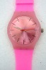 Wholesale Quartz Wristwatches Silicone Watches with Colorful