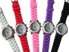 Wholesale latest silicone watch with stone