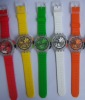 Wholesale watches,2011 Color Shiny Silicone Watch,silicone led watch,silicone wristwatch