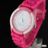 Wholesale Design for gift 2011 Newest Color silicone Watches PL0086