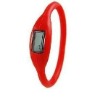 Wholesale DIGITAL SILICONE WATCH ION ANION POWER NEGATIVE RED