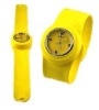 Wholesale 2011 Slap Silicone Watch-Yellow