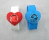 Wholesale heart silicone watch