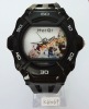 Wholesale fashion silicone watch with cool look