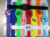 Wholesale geneva platinum silicone watch