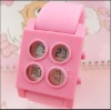 Wholesale new fashion pink Silicone watches