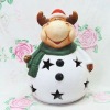 Fashion Christmas Candle lantern/Ceramic Moose
