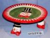 3 snowmen with candle holder