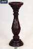 wooden candle holder for home decoration or holiday
