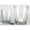 Glass Hurricane candle holder