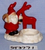 Wholesale Santa with candle holder