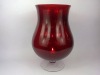 Wholesale 13"H red large hurricane candle holder