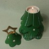 Wholesale Ceramic Christmas Candle holder-Xams Tree