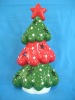 Wholesale Ceramic christmas candle holder handpainted