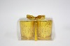 Wholesale Christmas candle holder&gift set