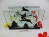 Wholesale Beautiful glass candle holder good for Christmas decoration