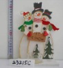 Wholesale Christmas season decoration wood candle holder