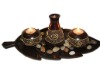 Wholesale wooden candle holders